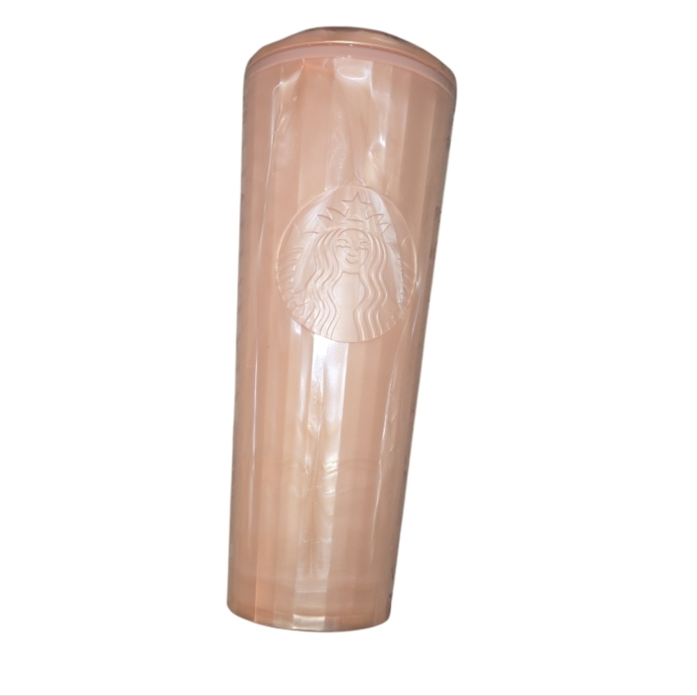 Starbucks Pink Pearl Kaleioscope Summer 2021 Venti Cold Cup 24oz Tumbler
